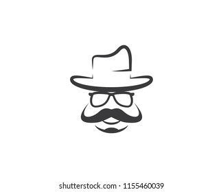 Man character symbol illustration