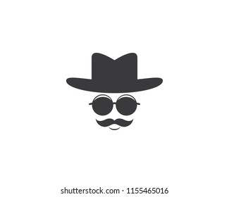 Man character symbol illustration