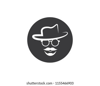 Man character symbol illustration