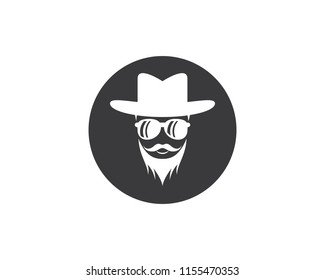 Man character symbol illustration