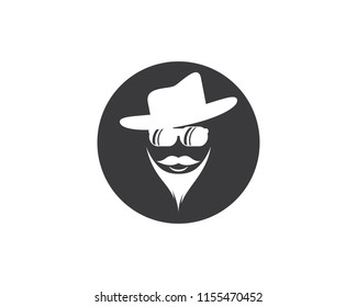 Man character symbol illustration