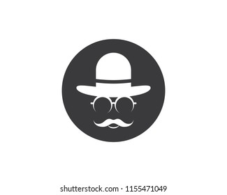Man character symbol illustration
