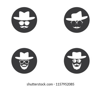 Man character symbol illustration