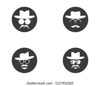 Man character symbol illustration