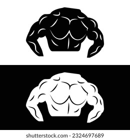 Man Chest Muscles Gym Symbol