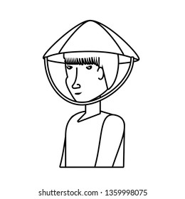 man chinese peasant avatar character