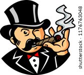 man with cigar