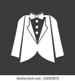 man clothes graphic design , vector illustration