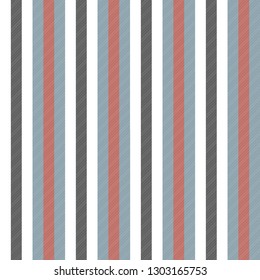 Man color striped fabric texture. Vector illustration.