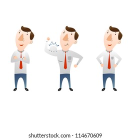 man with confident