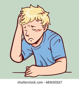 Man confused