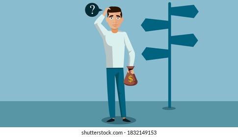 A man confused about how to invest?