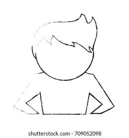 Man confused cartoon