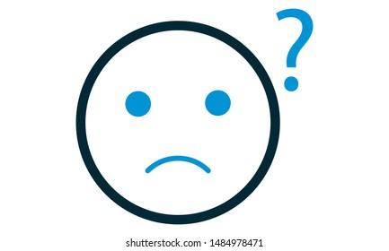 Man Confused Linear Icon. Action Line Customizable Illustration. Contour Symbol in Vector Format with Editable Stroke
