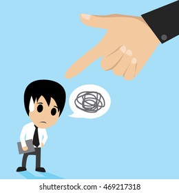 Man Confused Vector Illustration Stock Vector (Royalty Free) 469217318 ...