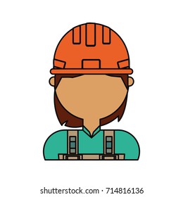 man  construction worker  vector illustration