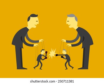 Man controlled