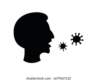 275 Man coughing droplets vector Images, Stock Photos & Vectors ...