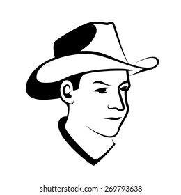 a man in a cowboy hat