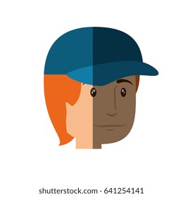 Man cute cartoon