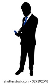 Man Cutting Credit Card