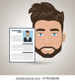 man cv find person
