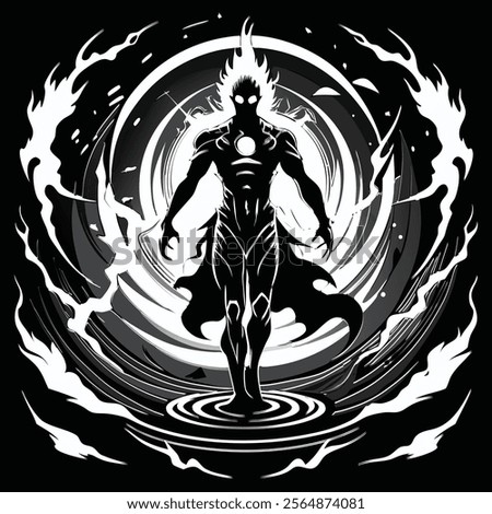  The Man of Dark Energy Warrior