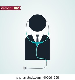 man doctor vector icon