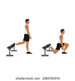 88 Bulgarian split squats Images, Stock Photos & Vectors | Shutterstock