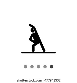 Man Doing Exercise Icon