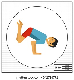 Man doing exercises 2