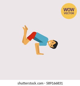Man doing exercises 2