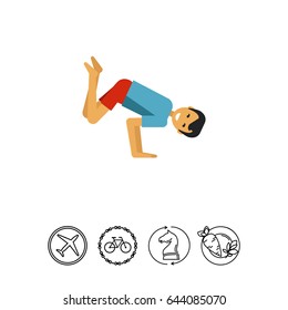 Man doing exercises 2