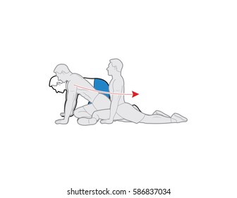 Man doing a seated hip stretching exercise