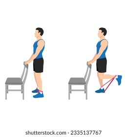 Back of leg, calf muscle, hamstring muscle, human leg, left leg, leg,  standing icon - Download on