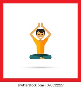 Man doing yoga 3