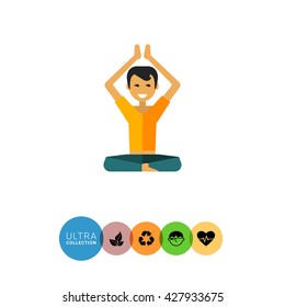 Man doing yoga 3