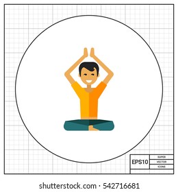Man doing yoga 3