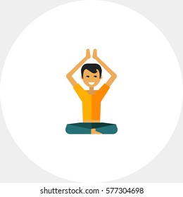 Man doing yoga 3