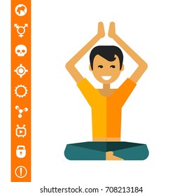 Man doing yoga 3