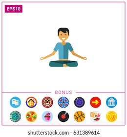 Man doing yoga 4