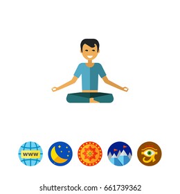 Man doing yoga 4