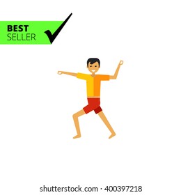 Man doing yoga 5