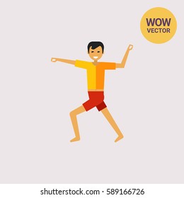 Man doing yoga 5