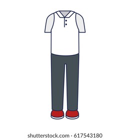 man dress casual icon
