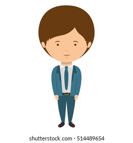 man dressed formal style with tie