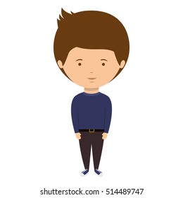man dressed party style with hairstyle