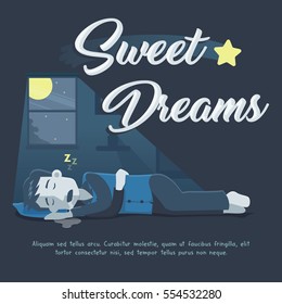 Man Drooling While Sleeping at Night