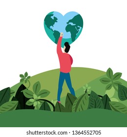 man earth day