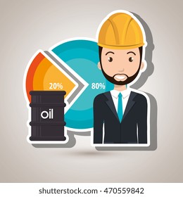 man economy money vector illustration graphic eps 10